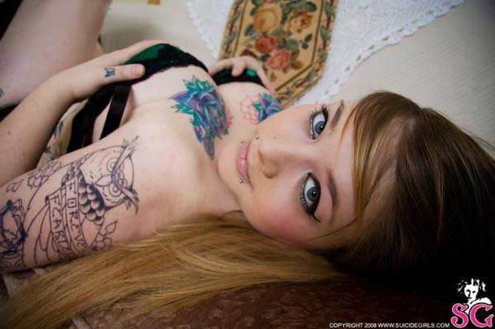 Татуированные красавицы