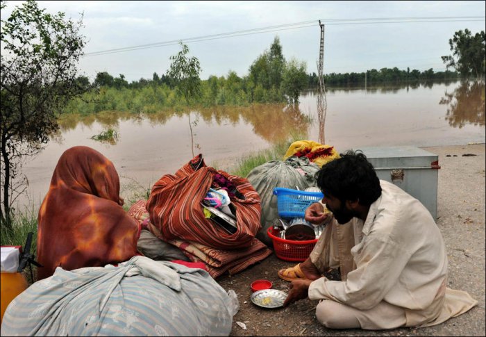 Наводнение в Пакистане (37 фото)