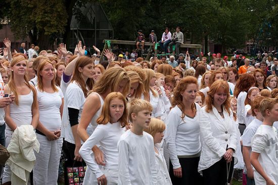 День рыжих в Голландии (6 фото)