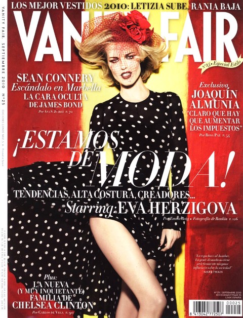 Ева Герцигова для Vanity Fair Spain