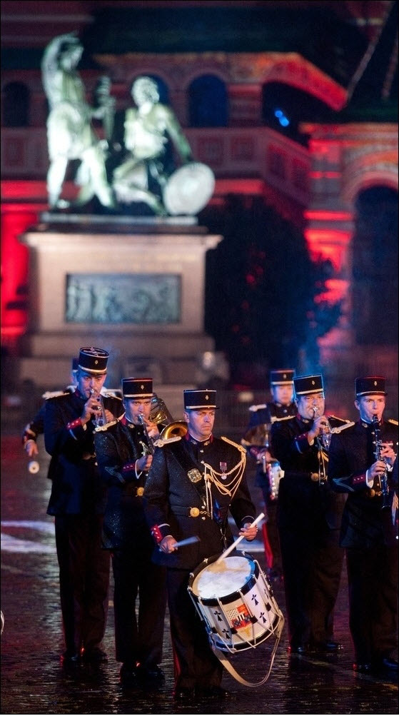Международный военно-музыкальный фестиваль “Спасская башня” в Москве