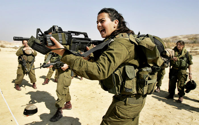 Девушки армии Обороны Израиля (55 фото)