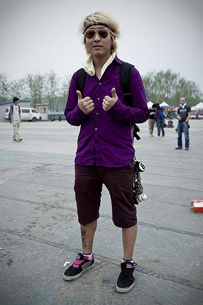 Мода на улицах китайских мегаполисов