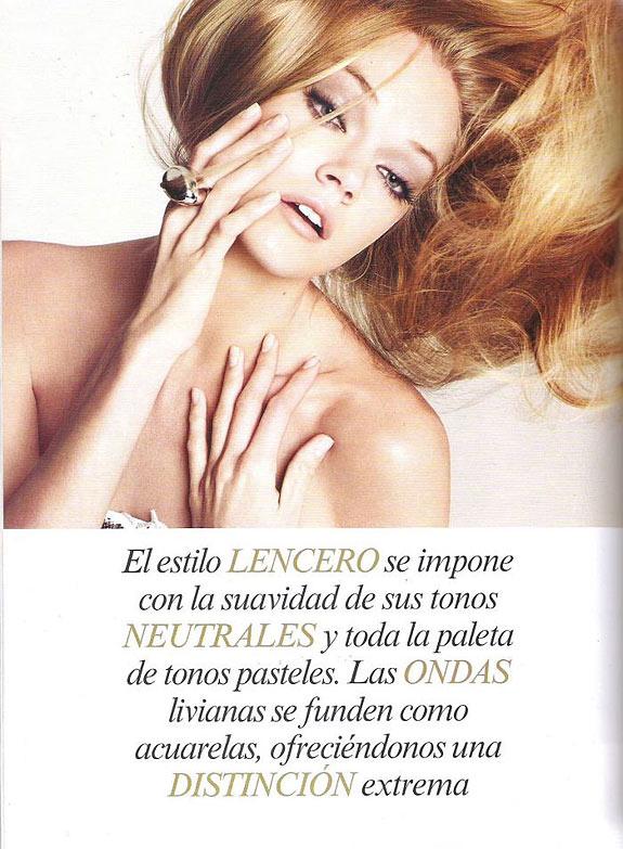 “Aires de Cambio” от модели Lindsay Ellingson