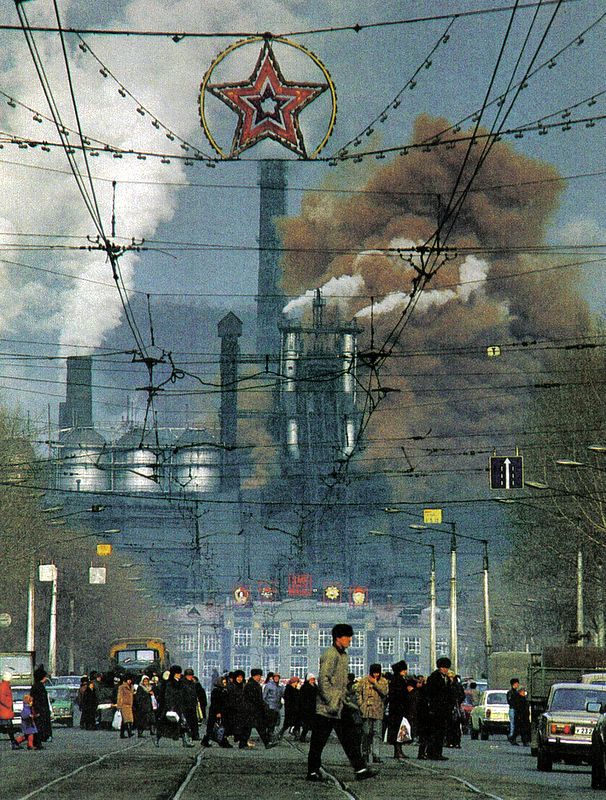 Москва - 1990 год и Россия - 1993 год (20 фото)