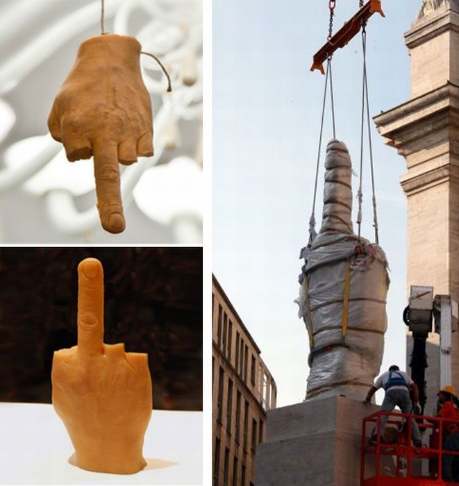 Странный памятник в Италии