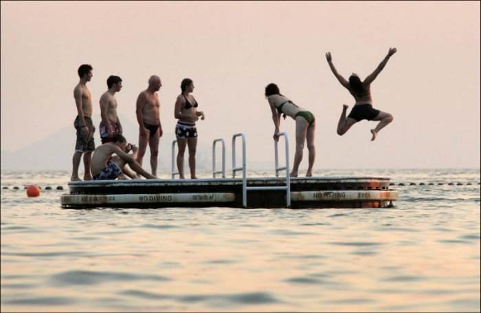 Подборка прыжков в воду (36 фото)