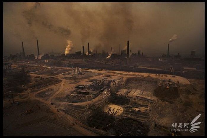 Проект фотографа Лу Гуанг "Антропогенное загрязнение в Китае"