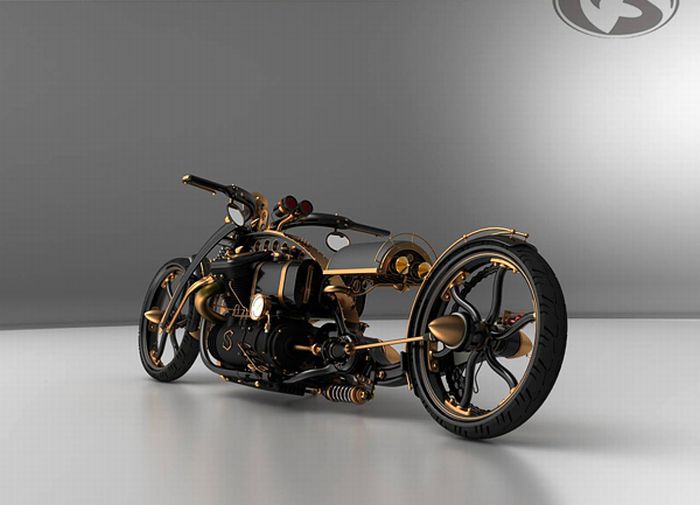 Очередные красивые концепты мотоциклов, красиво.