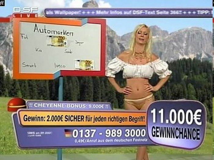 Немецкое теле-шоу (20 фото)