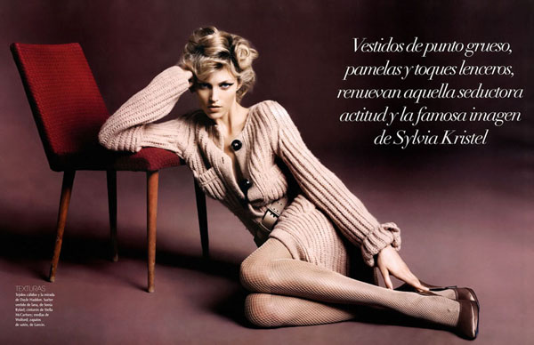 Аня Рубик в Vogue Latin America (9 фото)