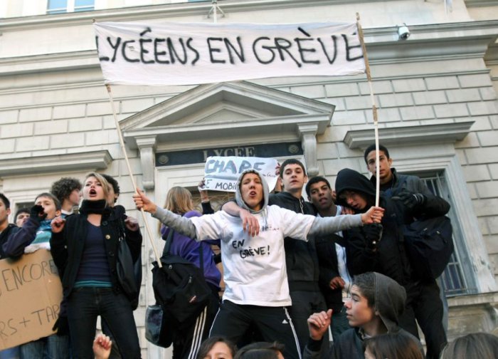 Забастовка во Франции (30 фото)