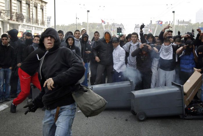 Забастовка во Франции (30 фото)