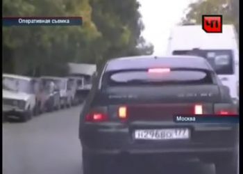 Грузинские грузчики убегают от милиции