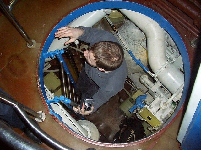 Фотоэкскурсия на атомную подводную лодку (94 фото)