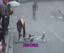 Подборка падений с велосипеда