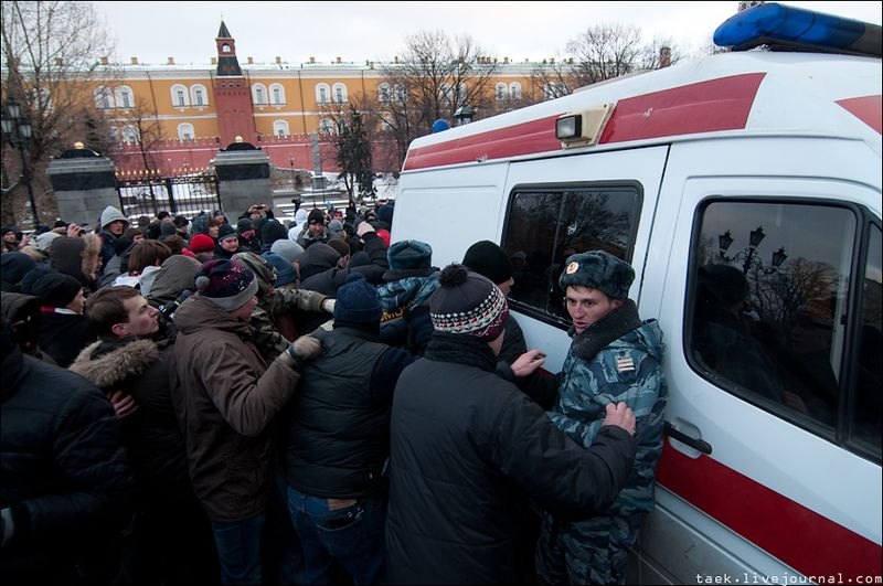 Беспорядки на манежной площади 2010