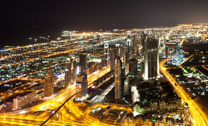 Красивый ночной Дубай (13 фото)