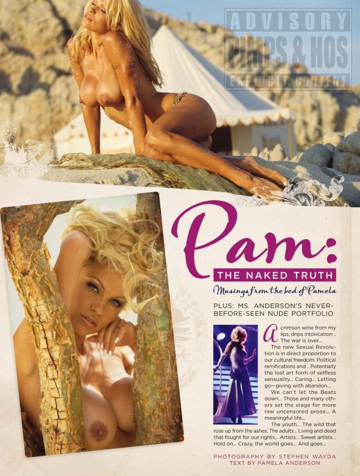 Памела Андерсон на обложке журнала Playboy (8 фото) НЮ