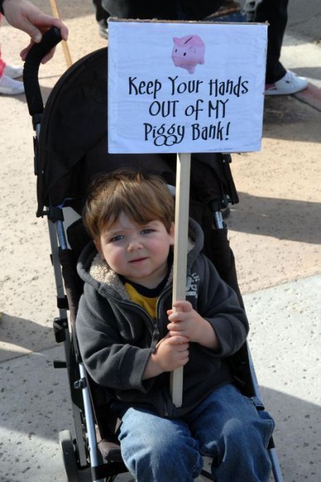 Дети в акциях протеста