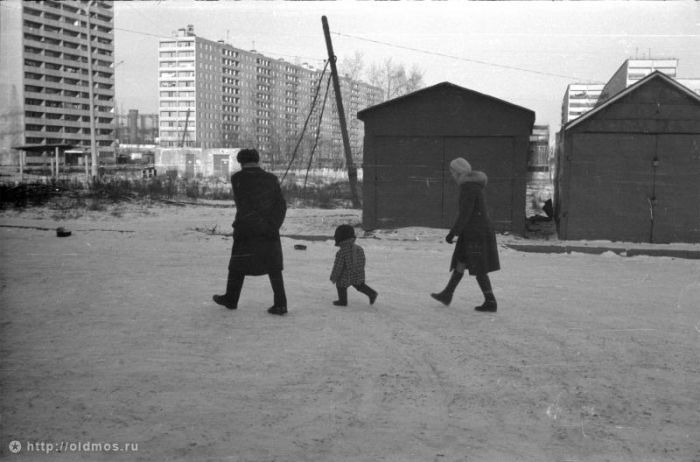 Зимние фотографии из СССР