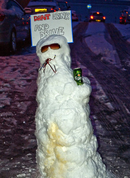 Подборка пьяных снеговиков