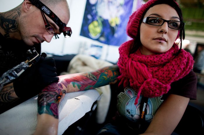 20-й Международный фестиваль татуировки 