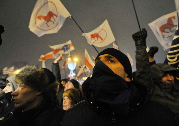 Протесты белорусской оппозиции в Минске (20 фото)