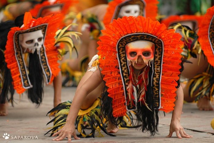 Карнавал амазонских индейцев