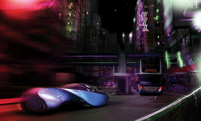 Автомобиль будущего от Томаса Ларсена (6 фото)