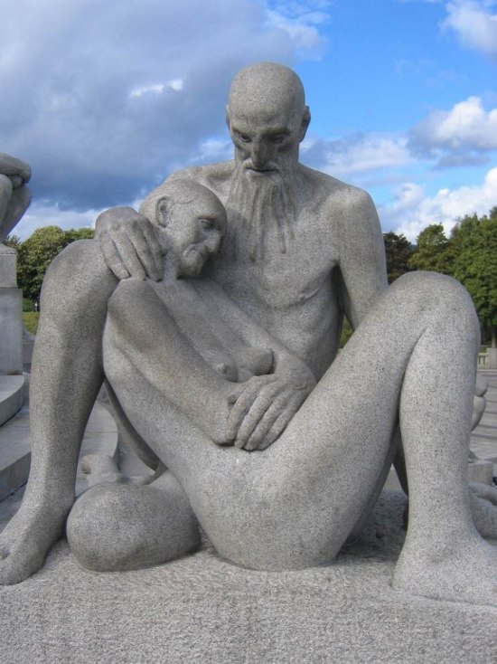 Парк нагих скульптур в Норвегии