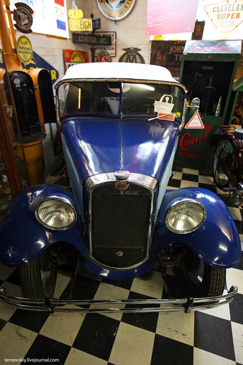 Музей старинных автомобилей в Bourton-on-the-water