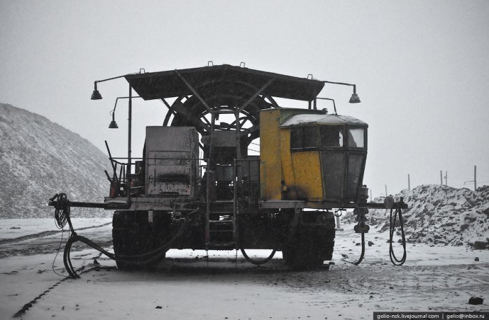 Угольный разрез "Богатырь" в Казахстане