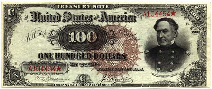 Старинные доллары