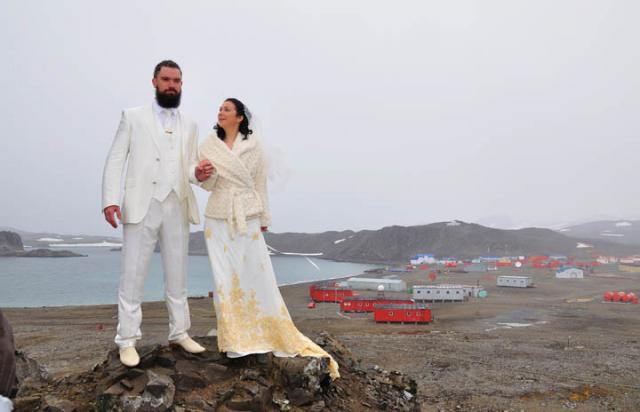 Венчание в Антарктиде