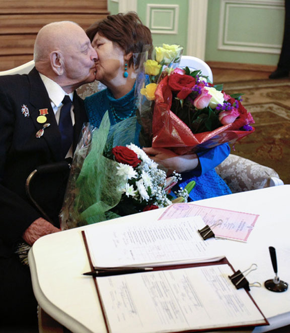 Необычная свадьба в России