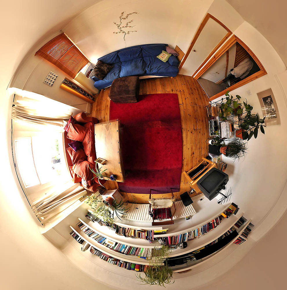 Сферическая панорама комнаты