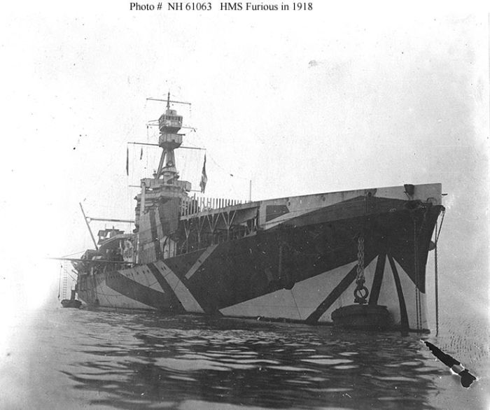Маскировка кораблей во времена Первой Мировой Войны