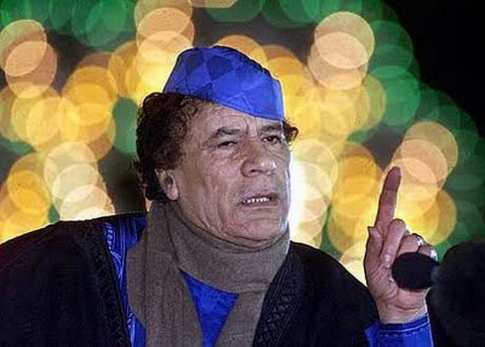 Необычный стиль Каддафи