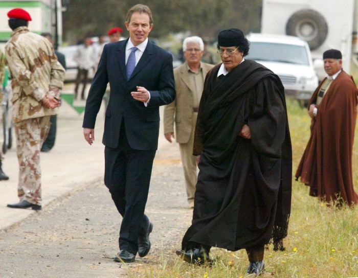 Возрастные изменения Муаммара Каддафи (24 фото)