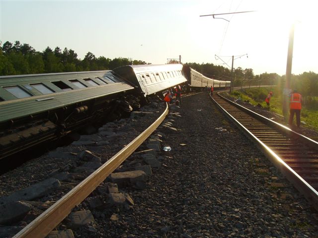Происшествия на железной дороге