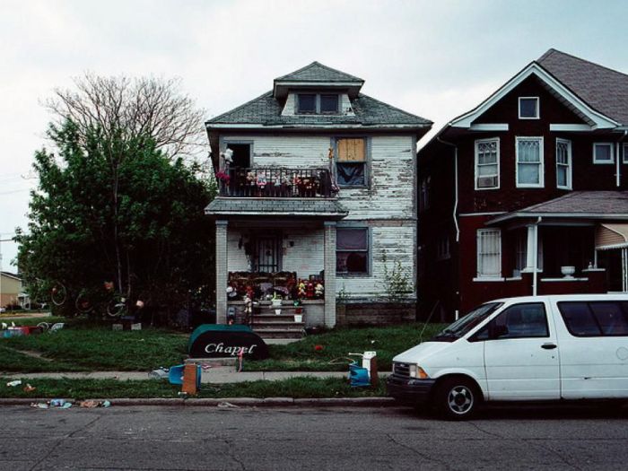 Заброшенные дома в Детройте (98 фото)