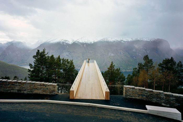 Архитектурные туристические структуры в Норвегии
