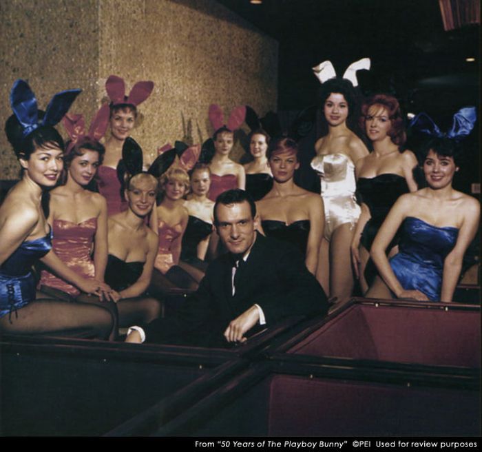 Фото к 50-летнему юбилею костюма «зайчик Playboy»