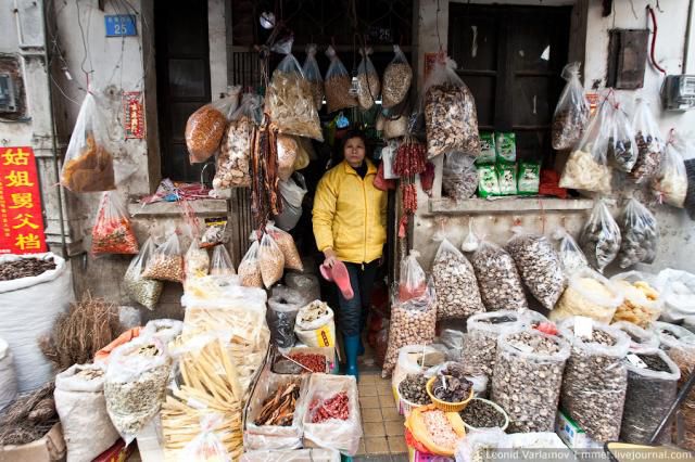 Уличная торговля в Китае