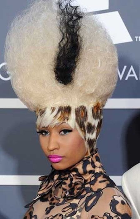 Сумасшедшие парики Nicki Minaj (20 фото)