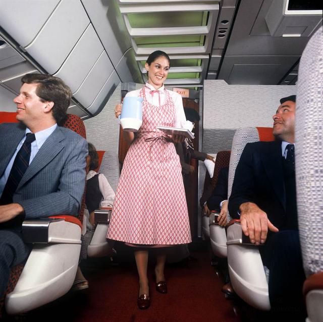 Мода в самолете