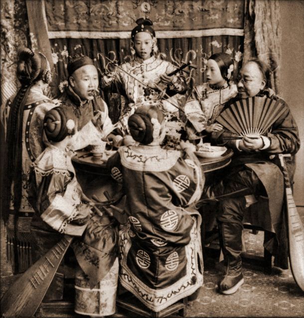 Уникальные фотографии древнего Китая (71 фото)