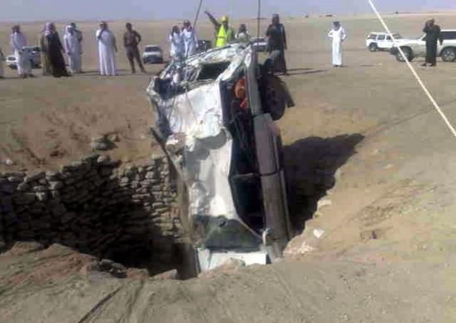 В Саудовской Аравии автомобиль упал в колодец