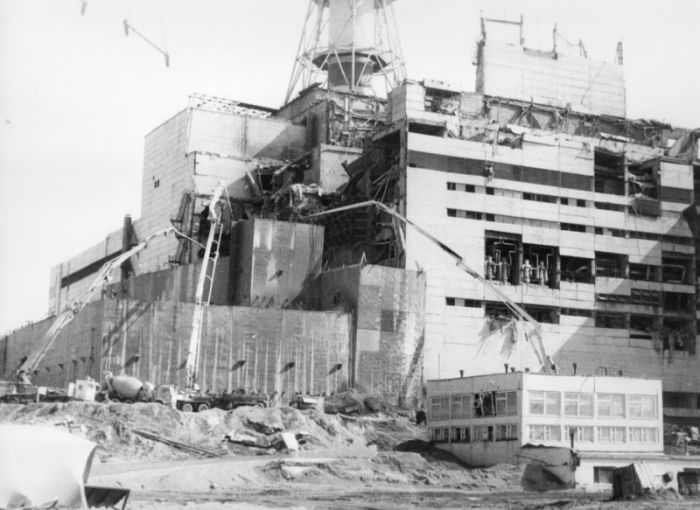Чернобыльская АЭС, август 1986